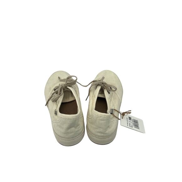 SANUK Women’s Avery Lace Hemp in Washed White, Women's Casual Shoes Size 10 - Picture 8 of 8